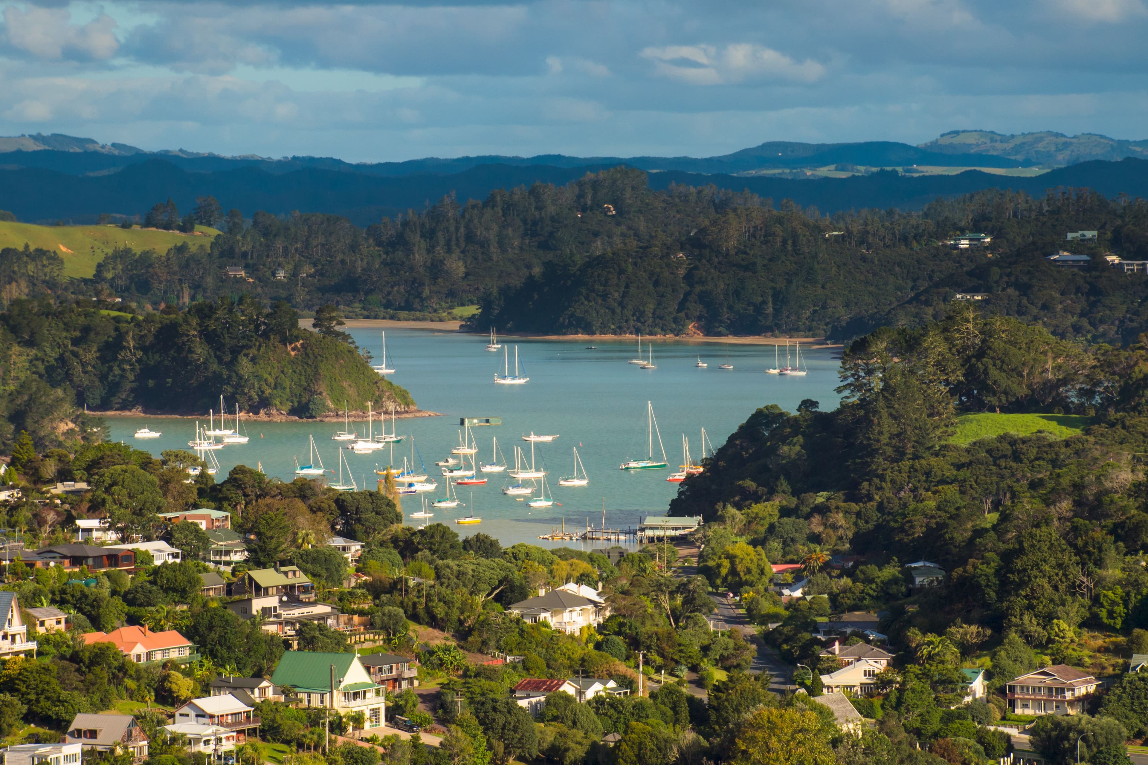 Britannia Bay and the Village