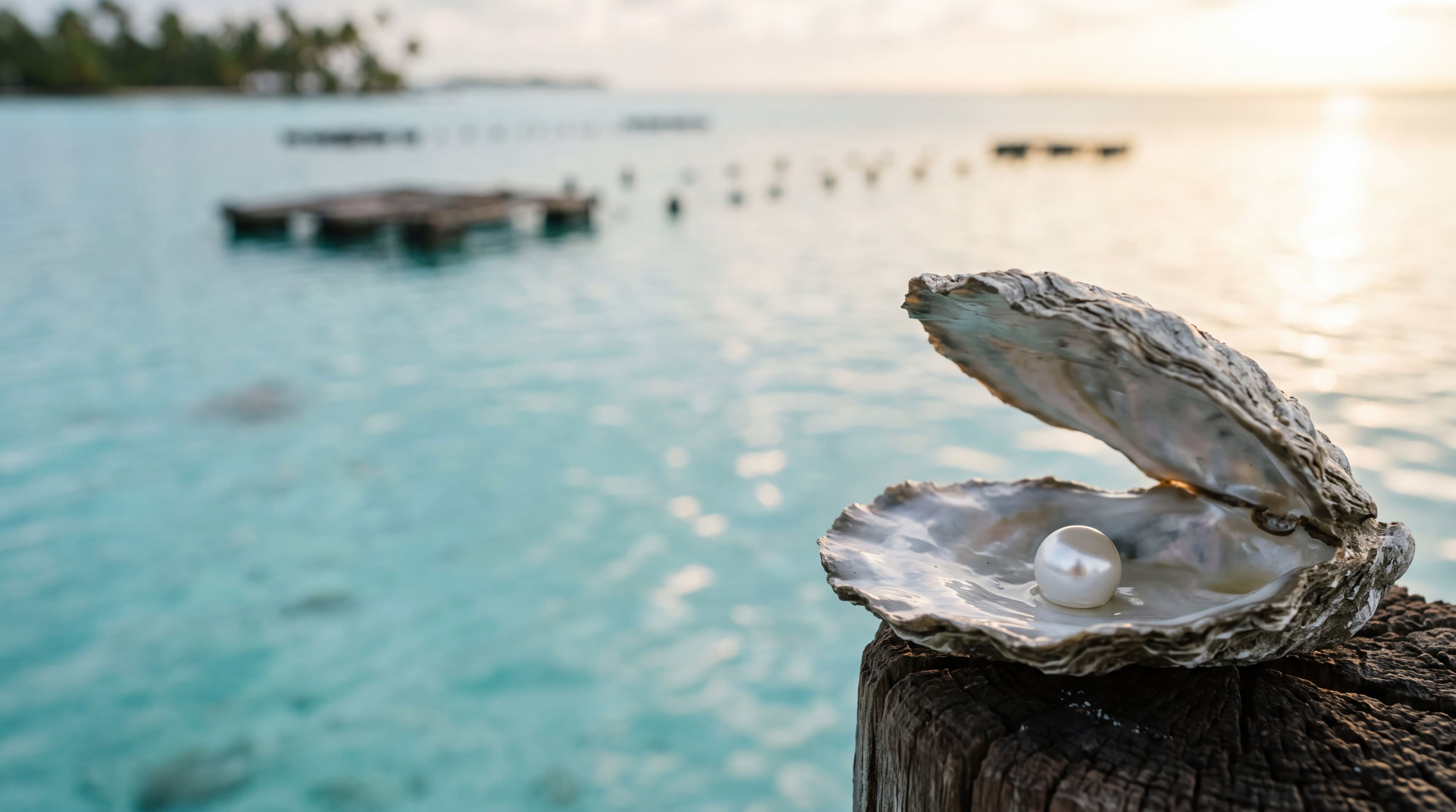 The Ocean Here Grows Black Pearls.