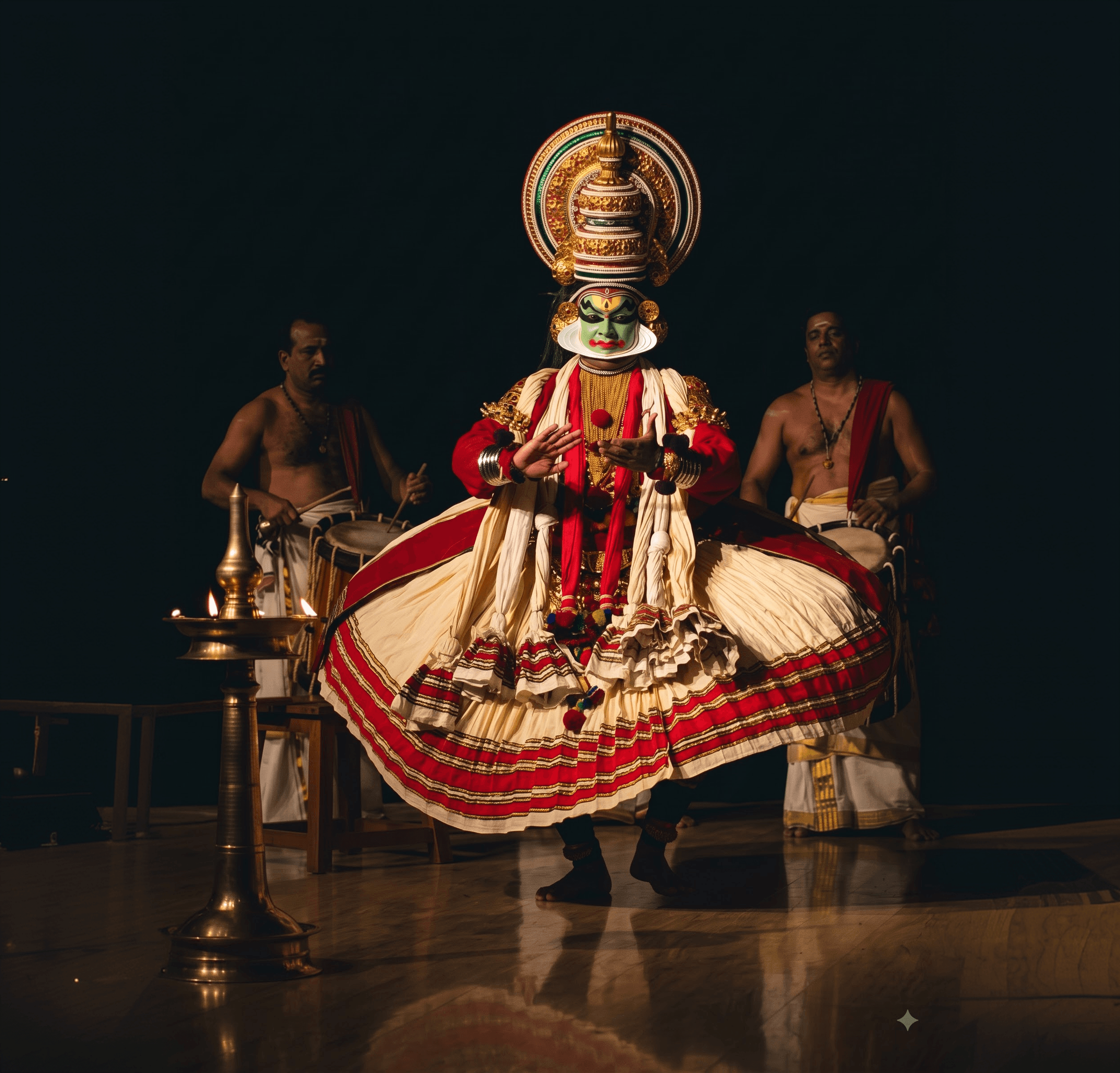 Kathakali Dancer