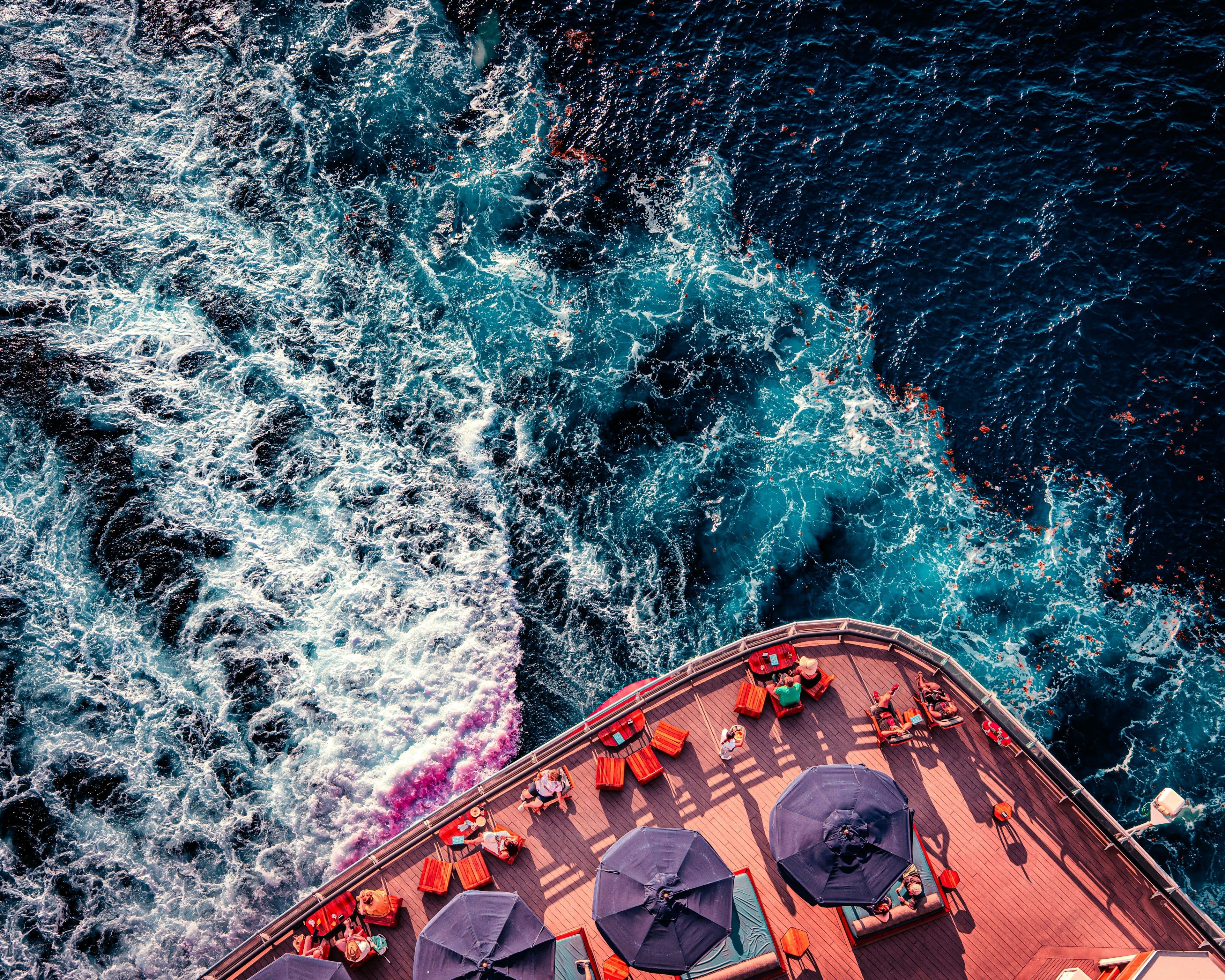 At Sea