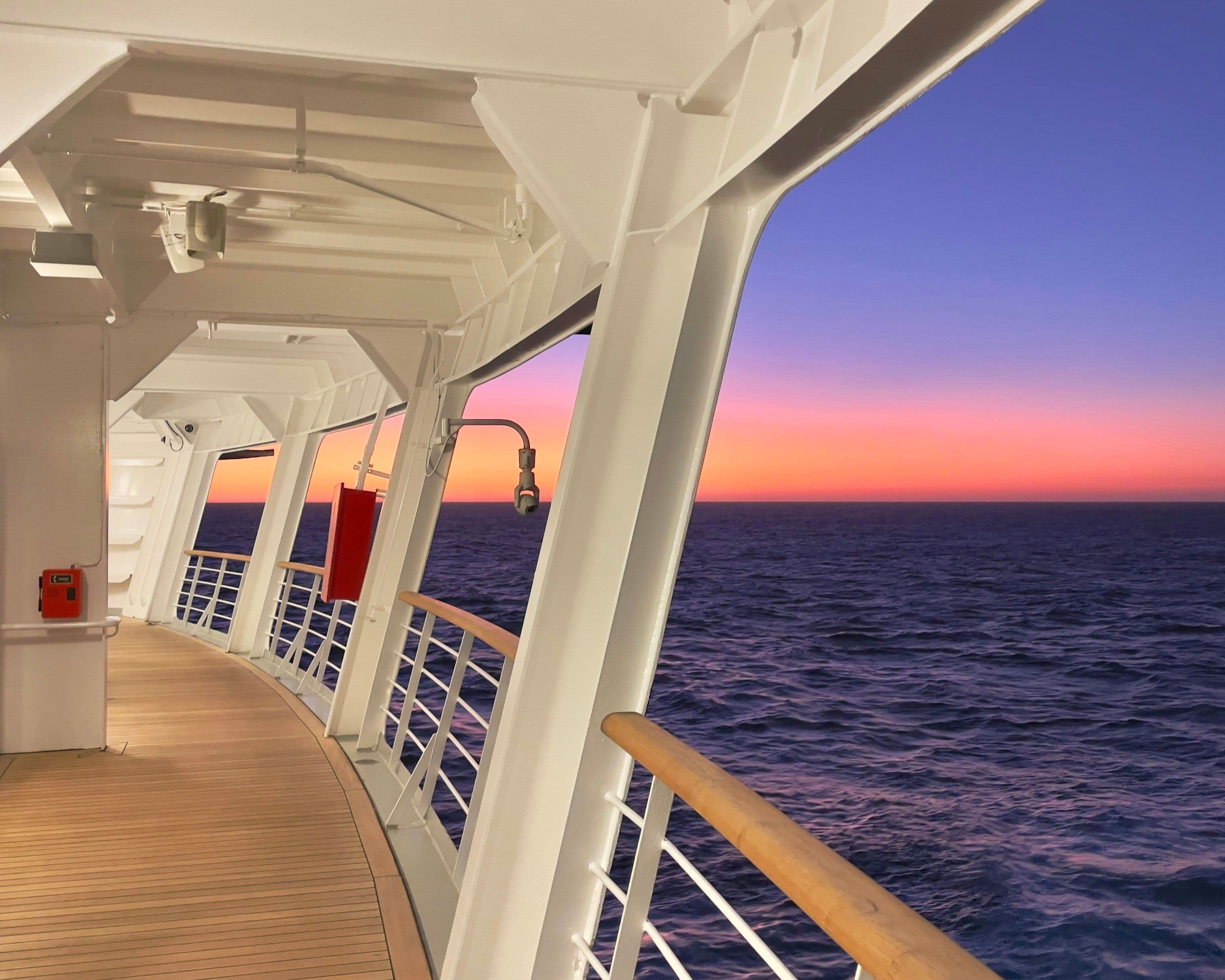 At Sea